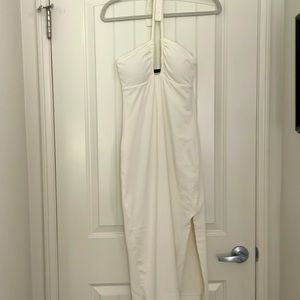 Vix white size m midi dress